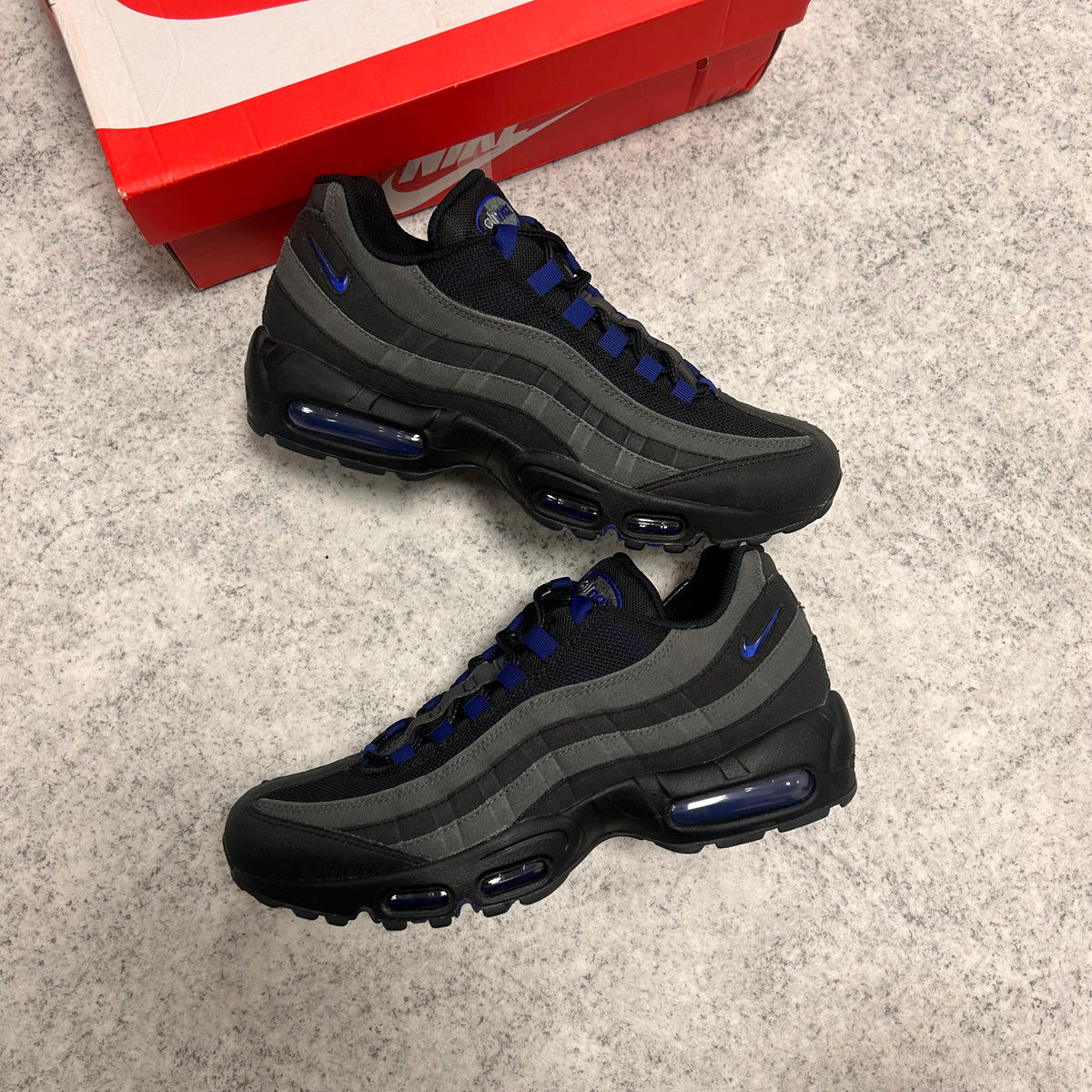 Nike Air Max 95 BLACK/ROYAL BLUE