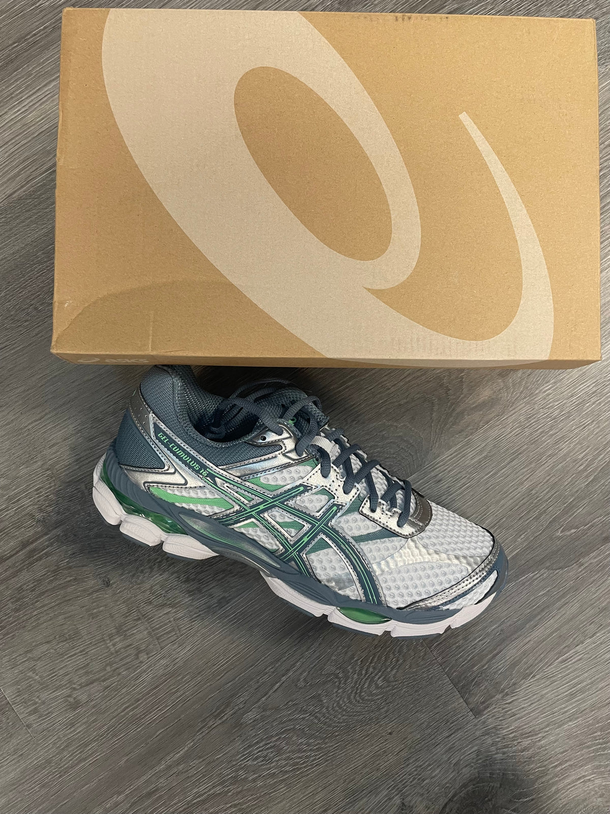 ASICS Gel Cumulus 16 white/ironclad