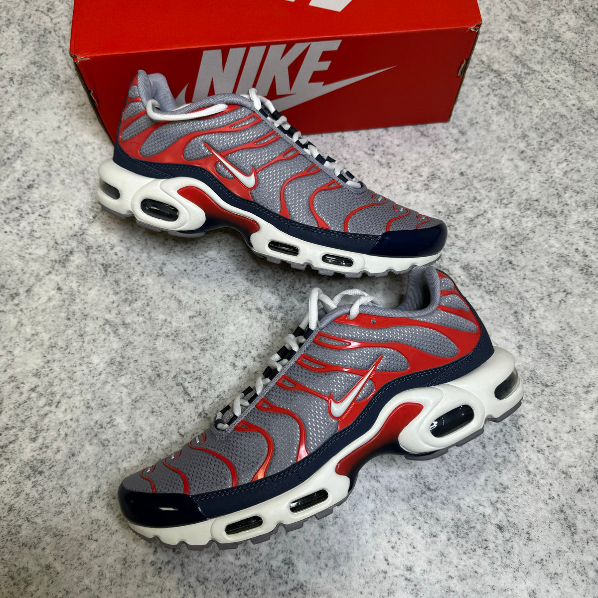 Nike Air Max Plus TN Cement Red